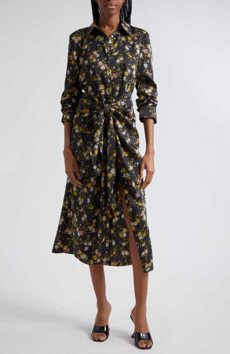 Cinq à Sept Jacey Floating Daisies Shirtdress