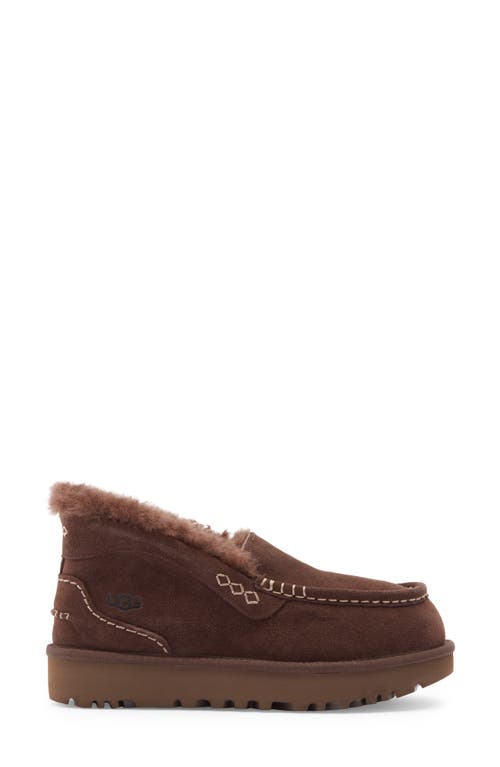 Ugg ® Ansley Parc Genuine Shearling Platform Slipper In Brown
