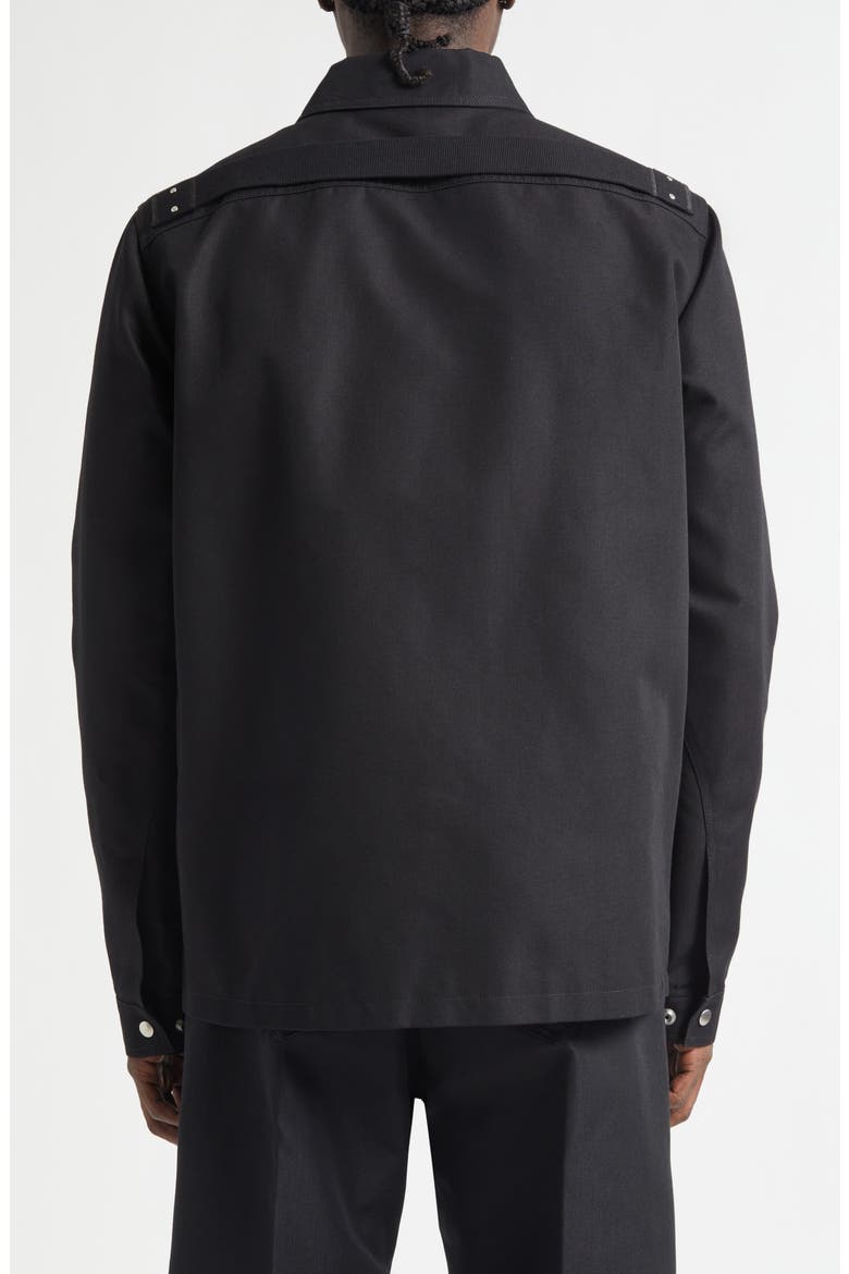 Brad Cotton Blend Jacket, Alternate, color, BLACK