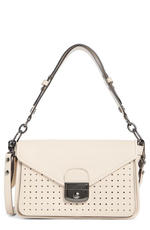 Mademoiselle Medium Leather Satchel