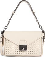 Longchamp Mademoiselle Medium Leather Satchel