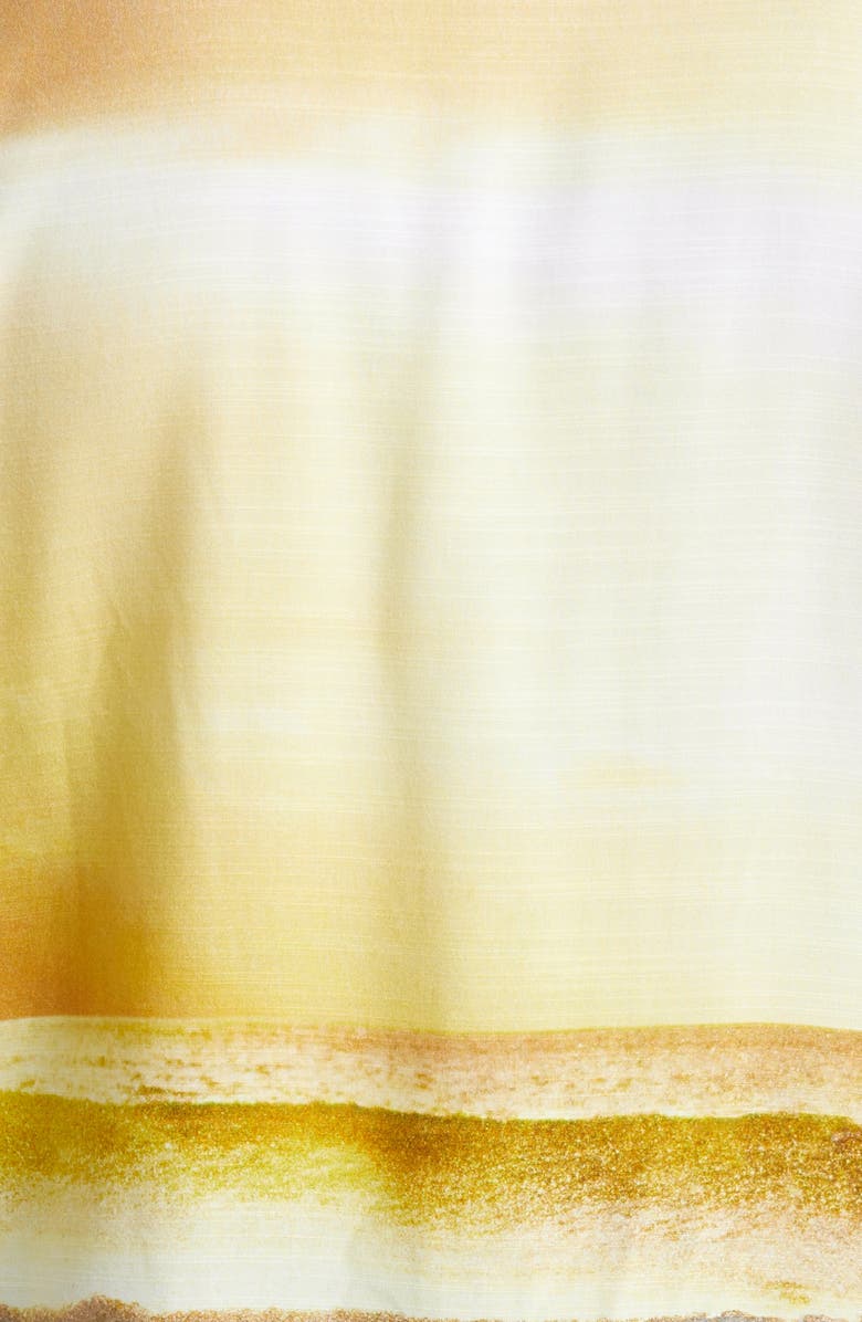 Tommy Bahama Veracruz Cay Sunset Break Short Sleeve Button-Up Camp Shirt, Alternate, color, 