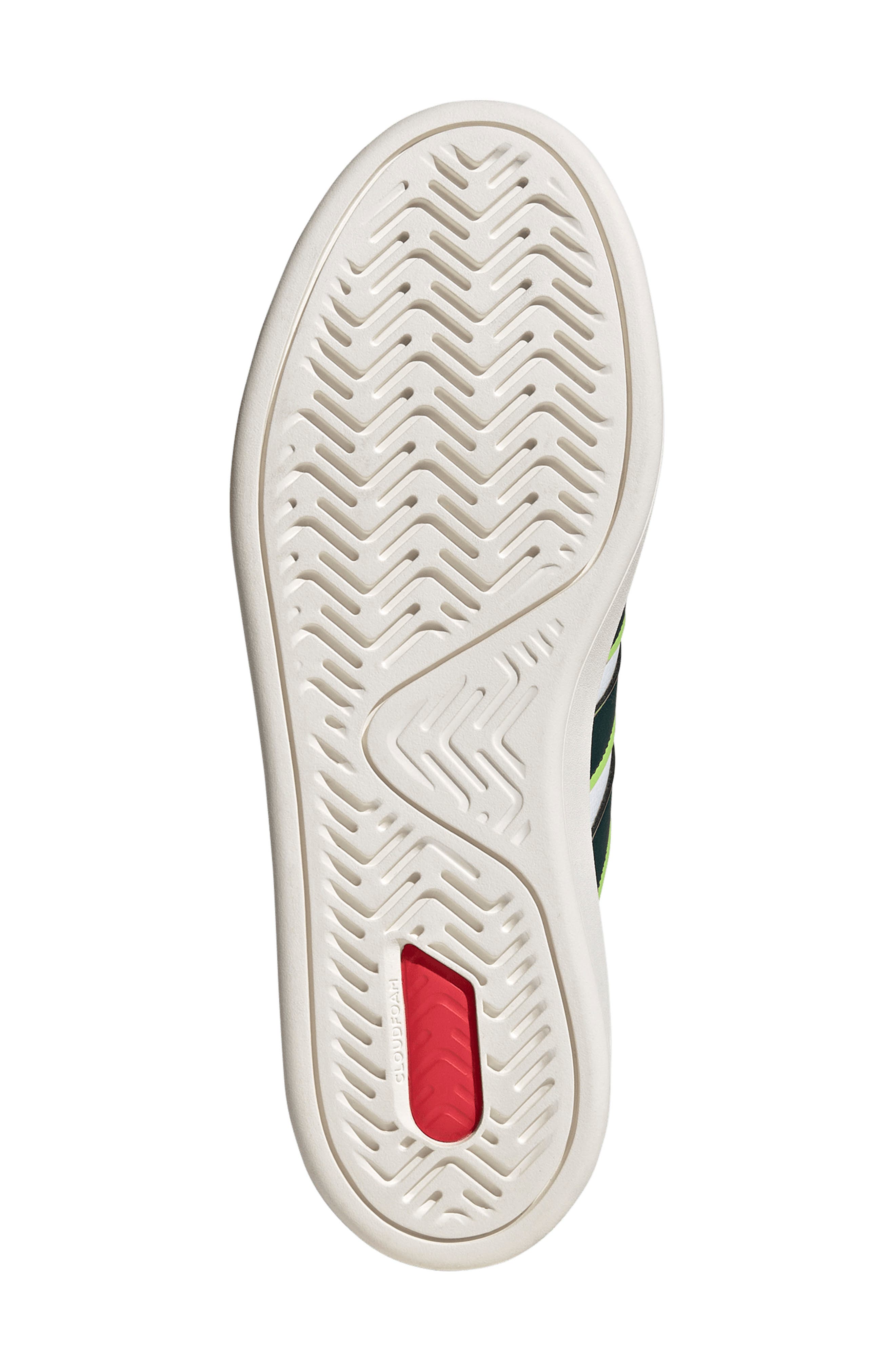 adidas Grand Court 3-0 Sneaker, Alternate, color, Ftwr White/ Ivy/ Solar Slime