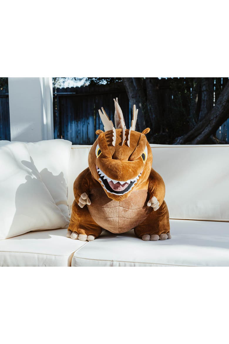 Godzilla 20-Inch Deluxe Chibi Plush, Alternate, color, Brown