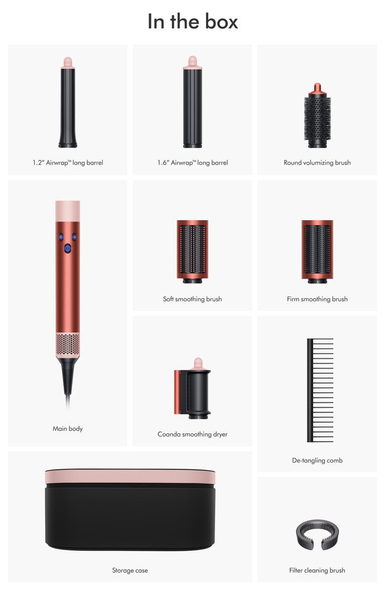 Dyson Special Edition Airwrap Multi-Styler Complete Long in Strawberry Bronze $625 Value, Alternate, color,