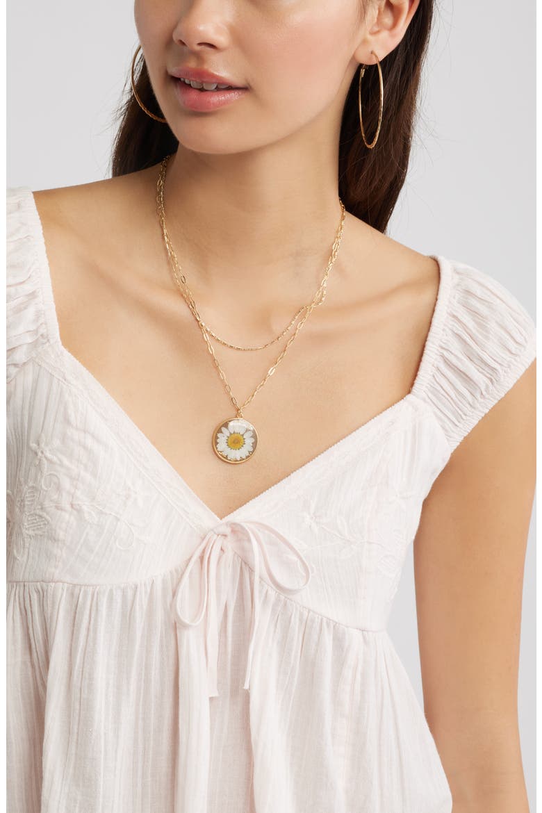 Cap Sleeve Cotton Babydoll Top, Alternate, color, PINK HEAVEN