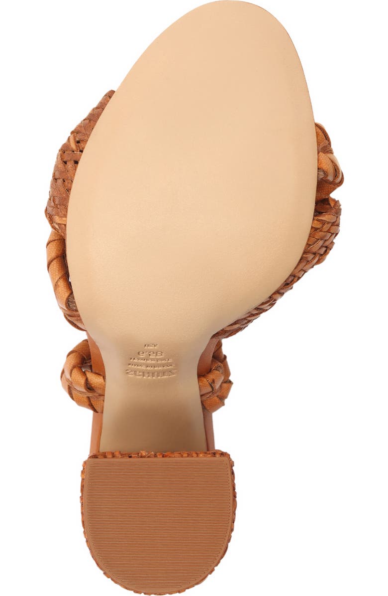 Schutz Khari Ankle Strap Sanndal, Alternate, color, Cuoio Brown