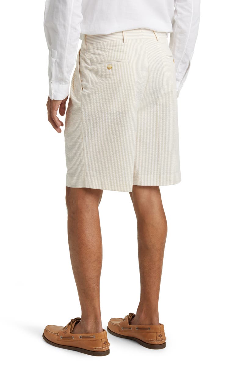 Berle Seersucker Shorts, Alternate, color, Tan