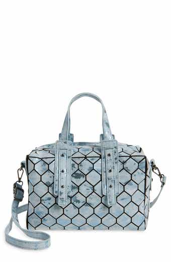 PATRIZIA LUCA Chevron Geo Duffle Satchel