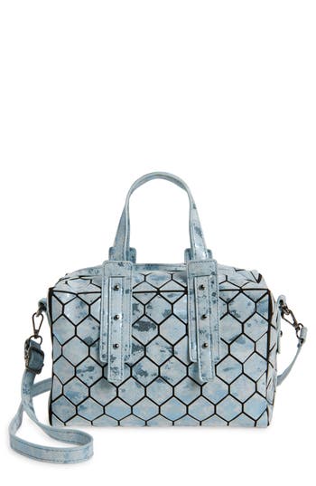 Patrizia Luca Chevron Geo Duffle Satchel