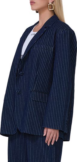 Joette Oversize Cotton Blend Blazer