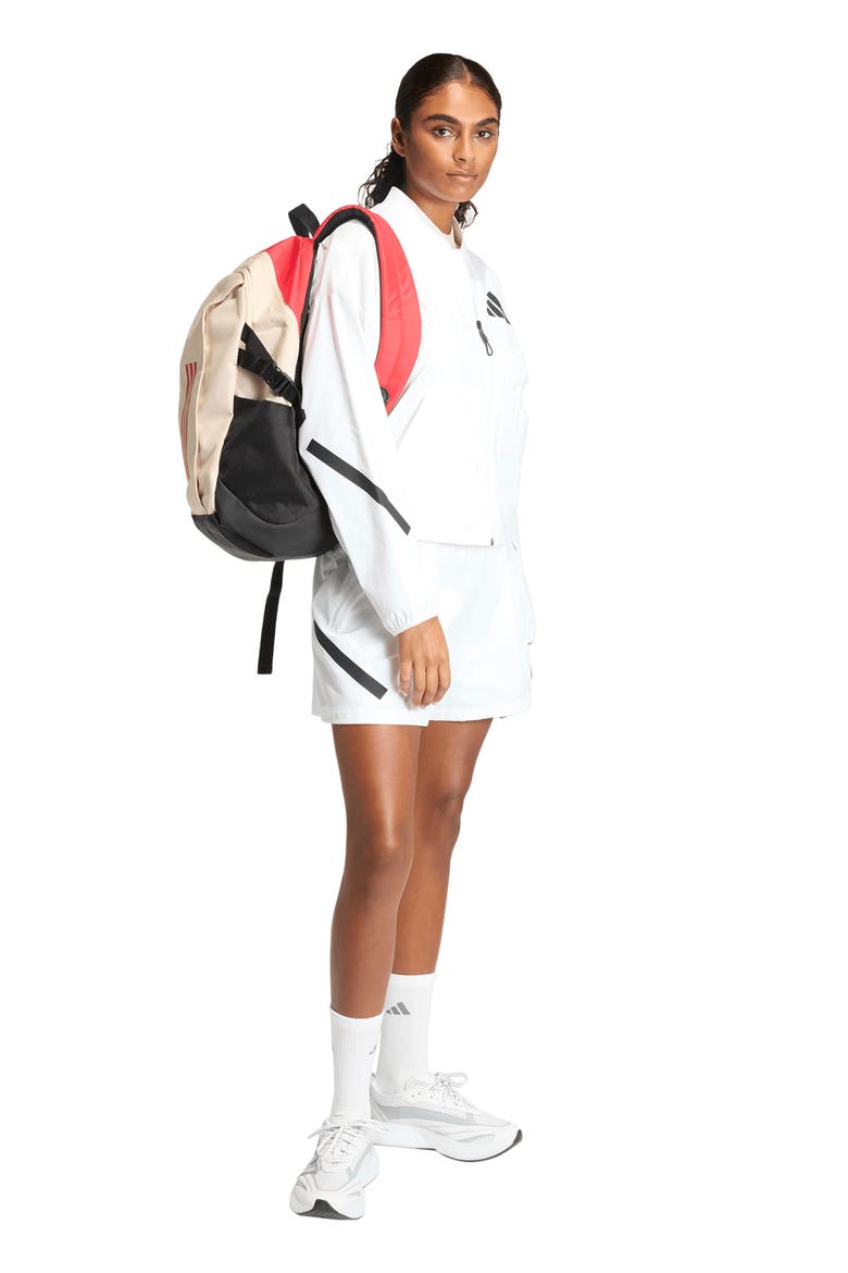 Z.N.E. Performance Bomber Jacket, Alternate, color, WHITE/