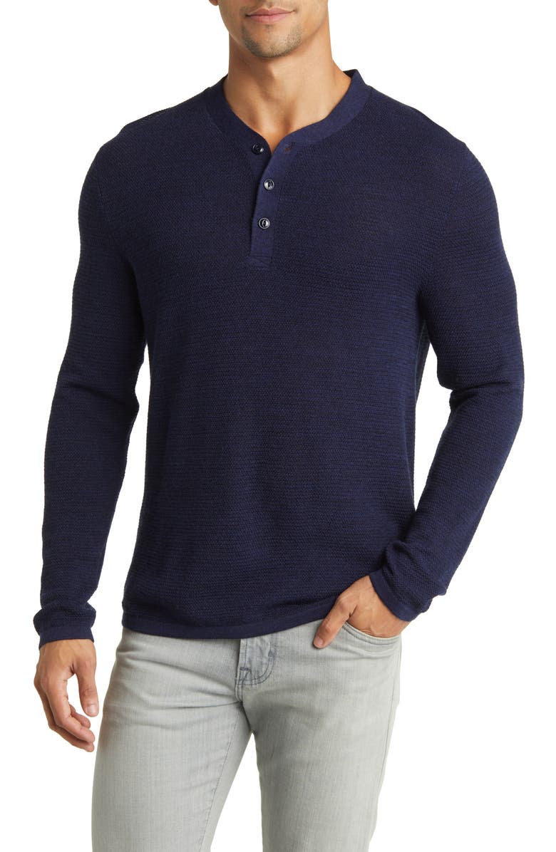 Bonobos Performance Henley, Main, color, Navy