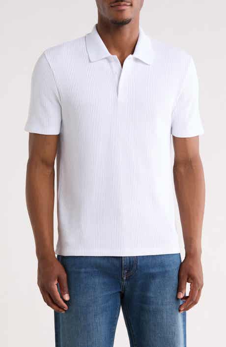 Variegated Waffle Polo