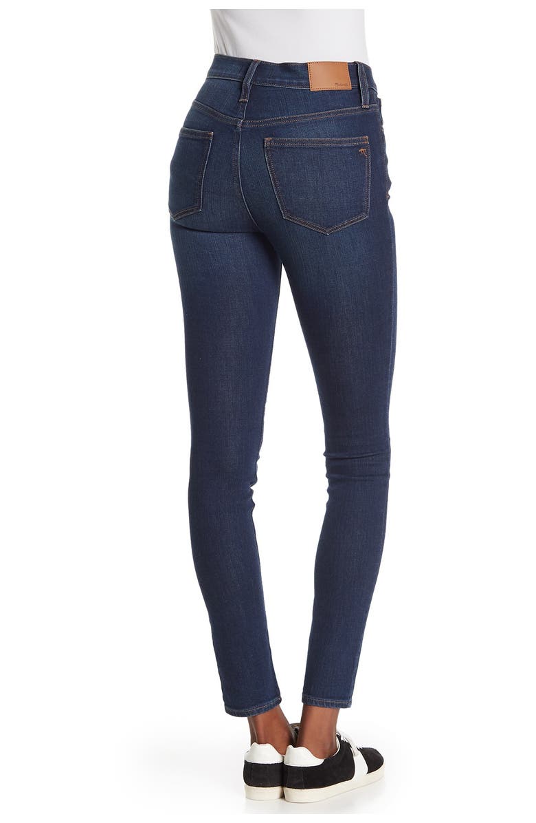 Madewell Magic Pocket 9" Mid-Rise Skinny Jeans, Main, color,