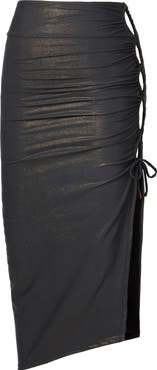 Magicsuit® Block Party Ruched Side Tie Convertible Cover-Up Maxi Skirt