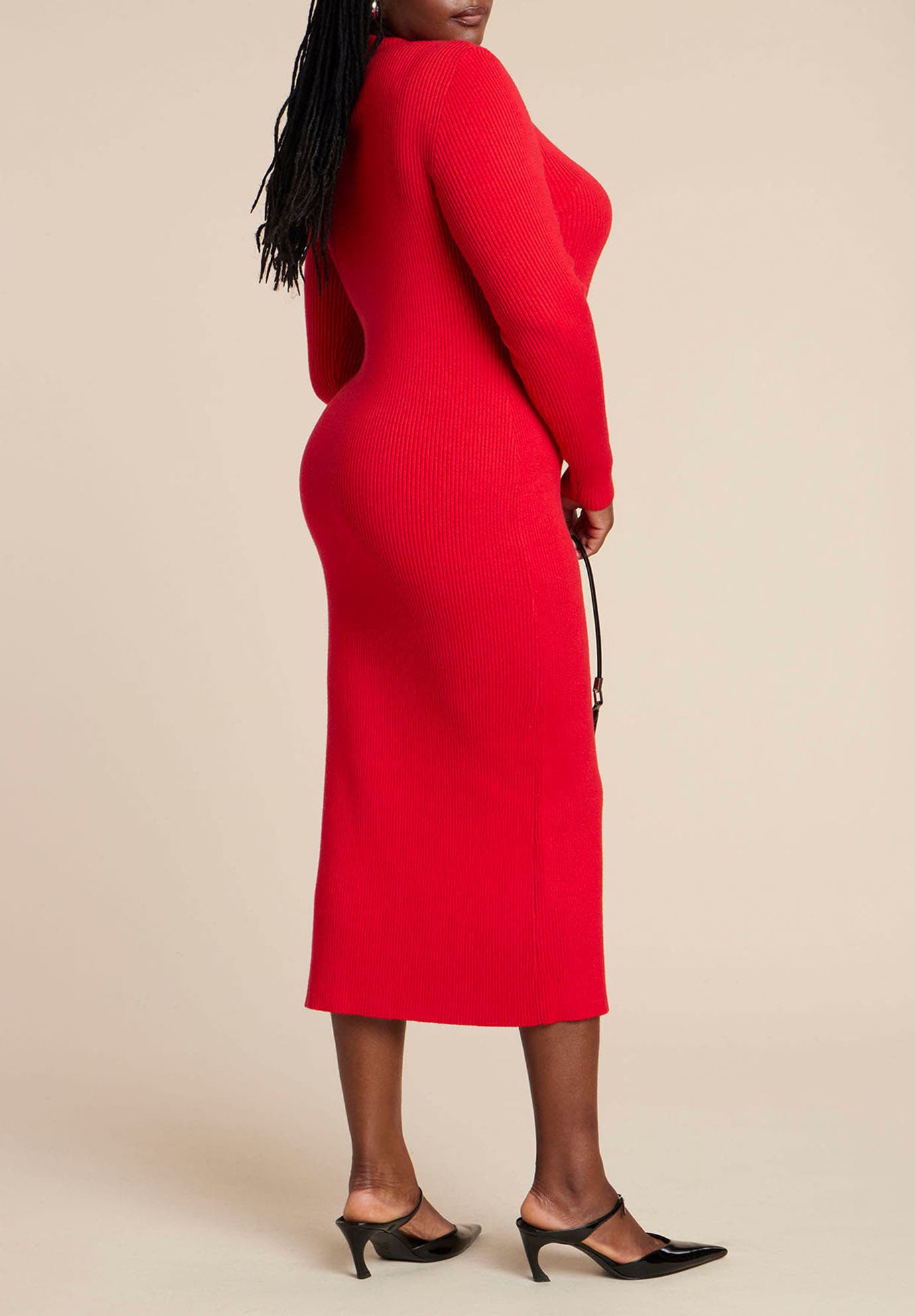 Heart Cutout Midi Dress - image 4