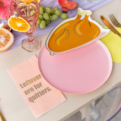 Jollity & Co Shade Collection Dinner Plates In Amaranth