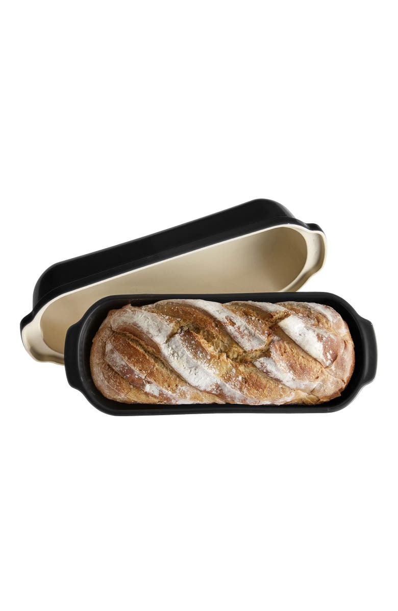 Emile Henry Italian Bread Loaf Baker, Alternate, color, Truffle