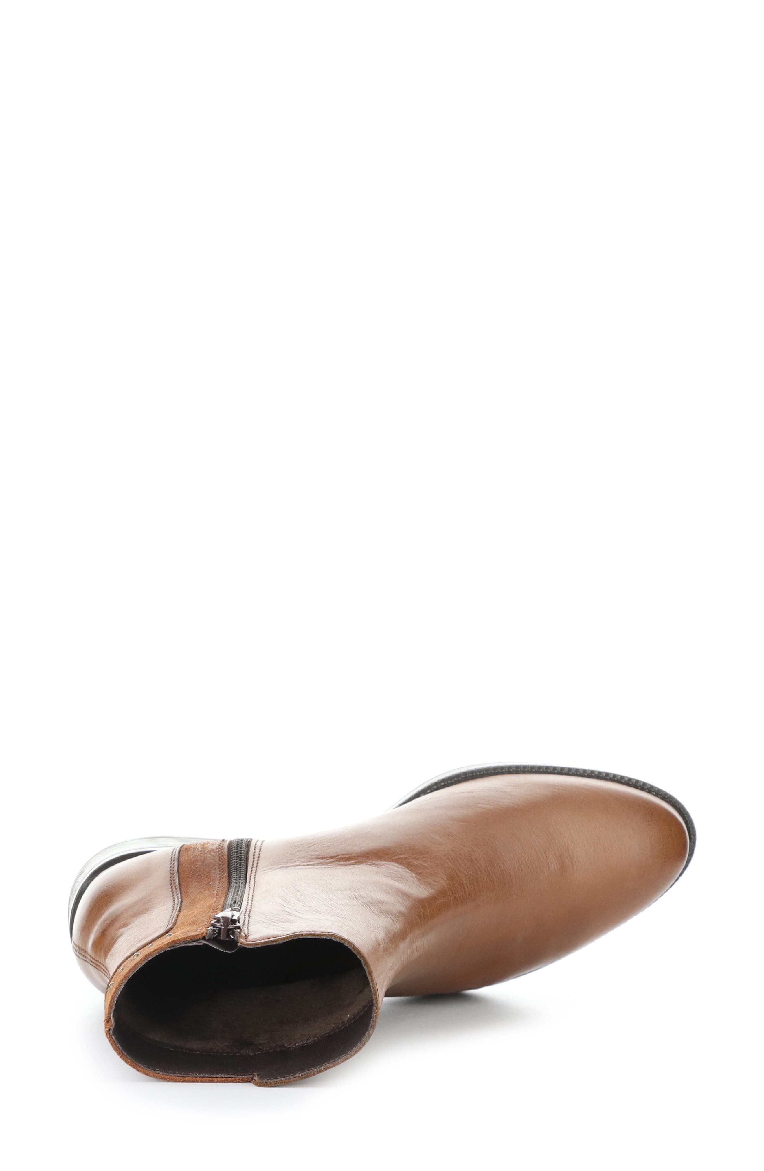 Bos. & Co. Axis Waterproof Bootie, Alternate, color, Rich Tan/ Nut