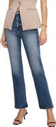 Good American Good Boy High Waist Ankle Straight Leg Jeans