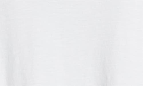 Eileen Fisher Easy V-neck Organic Cotton T-shirt In White