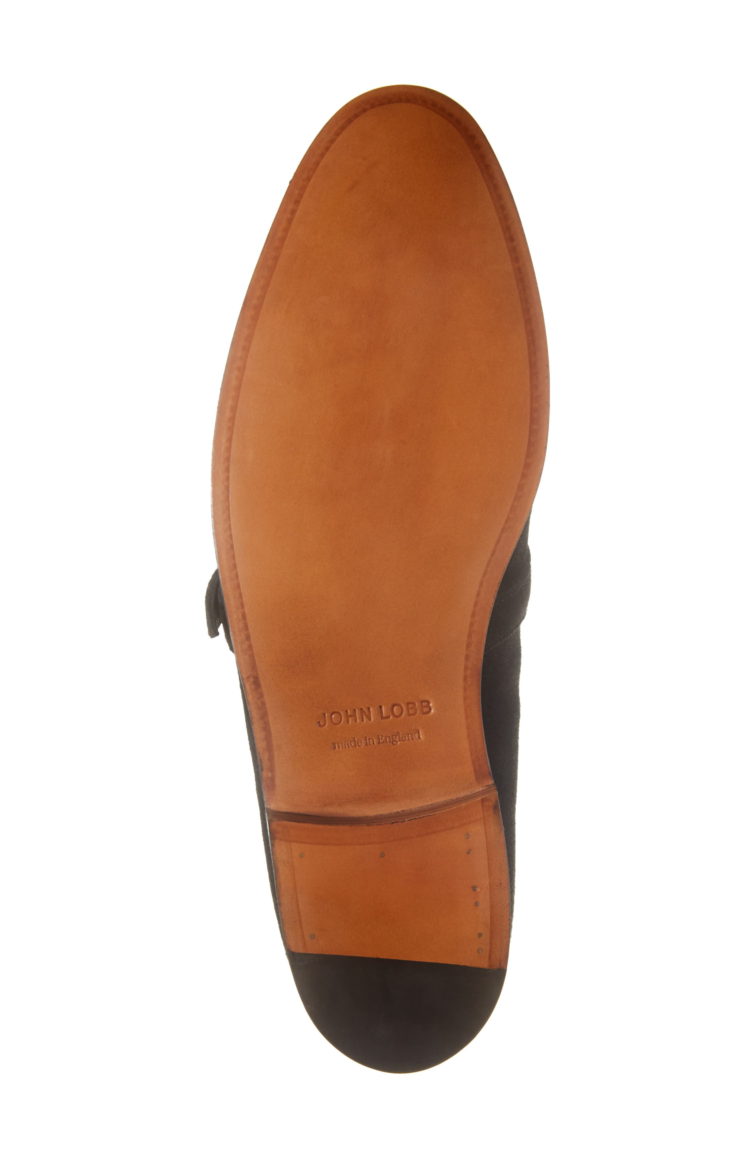 John Lobb Delano II Buckle Loafer, Alternate, color, Black