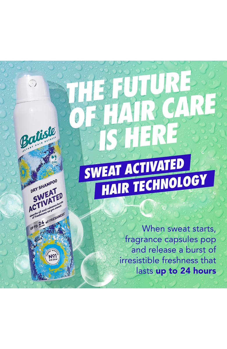 Batiste Sweat Activated Dry Shampoo, Alternate, color, Sweat