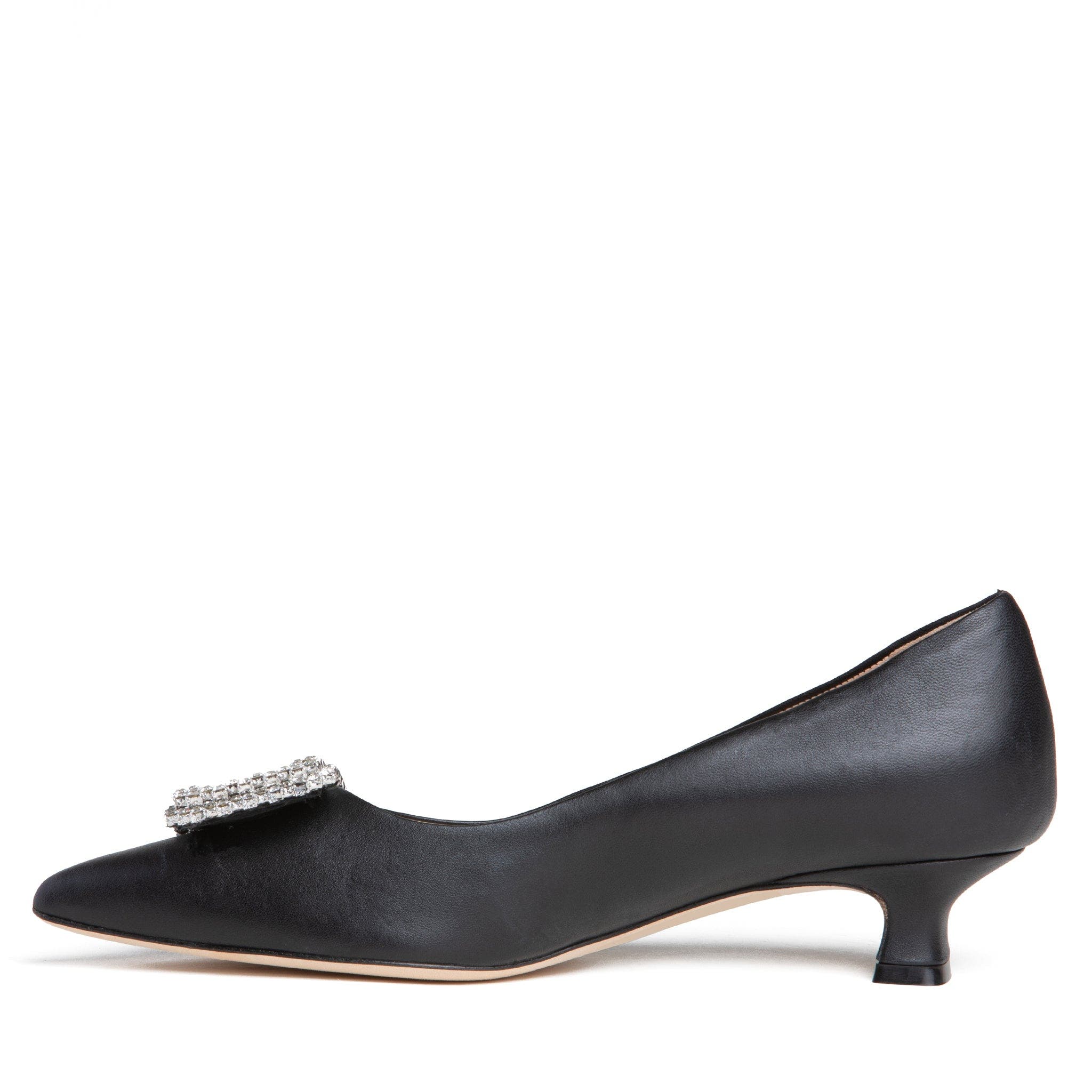 BEAUTIISOLES Elsie Low Heel Pump, Alternate, color, Black