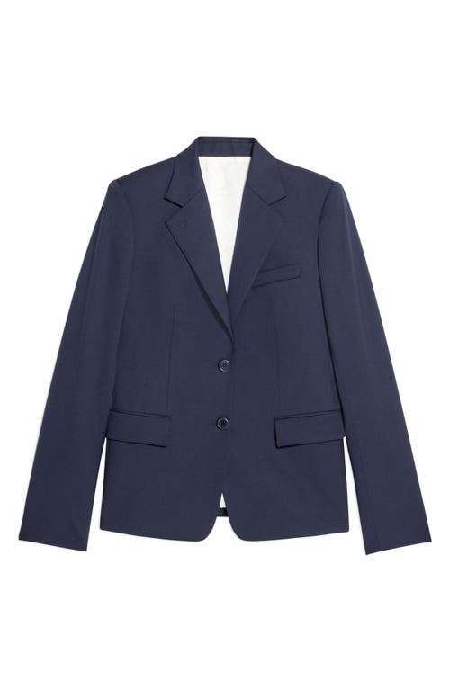 Helmut Lang Classic Suit Blazer In Navy