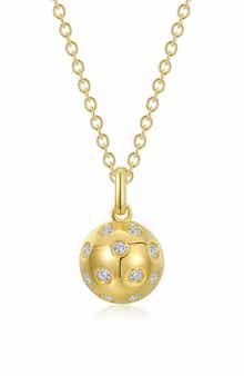 Lafonn Pickleball Pendant Necklace