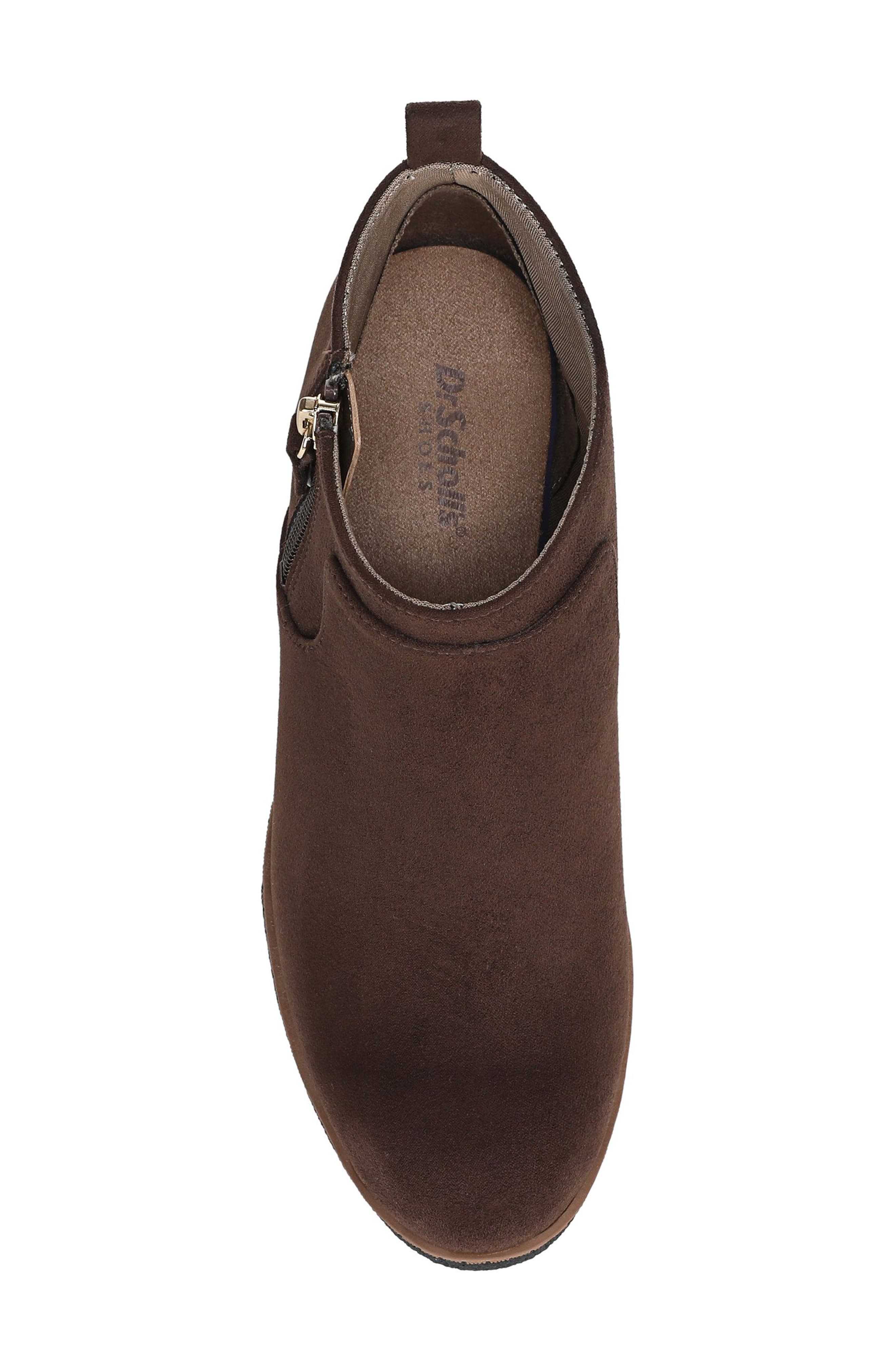 Bianca Wedge Boot, Alternate, color, DARK UMBER MICROFIBER