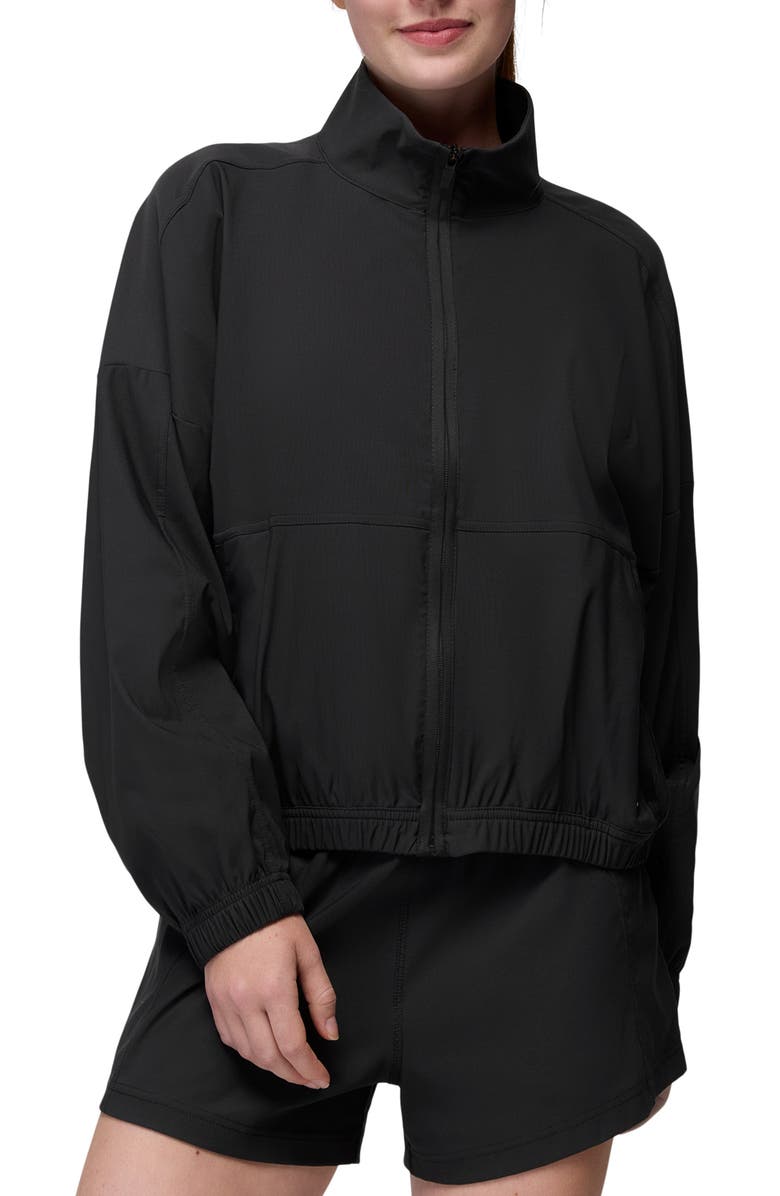 prAna Send Off Crop Jacket, Main, color, Black