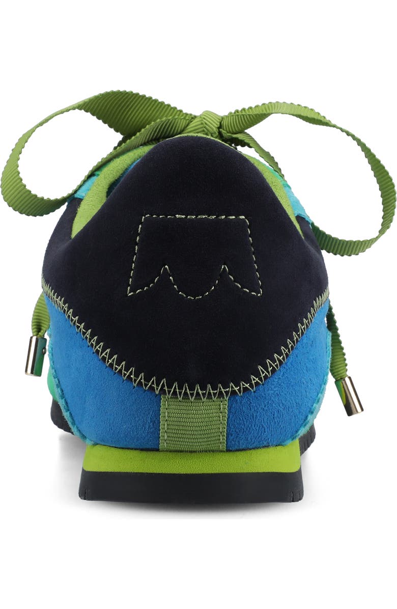 Birdies The Speedbird Sneaker, Alternate, color, Multi Cyan Suede