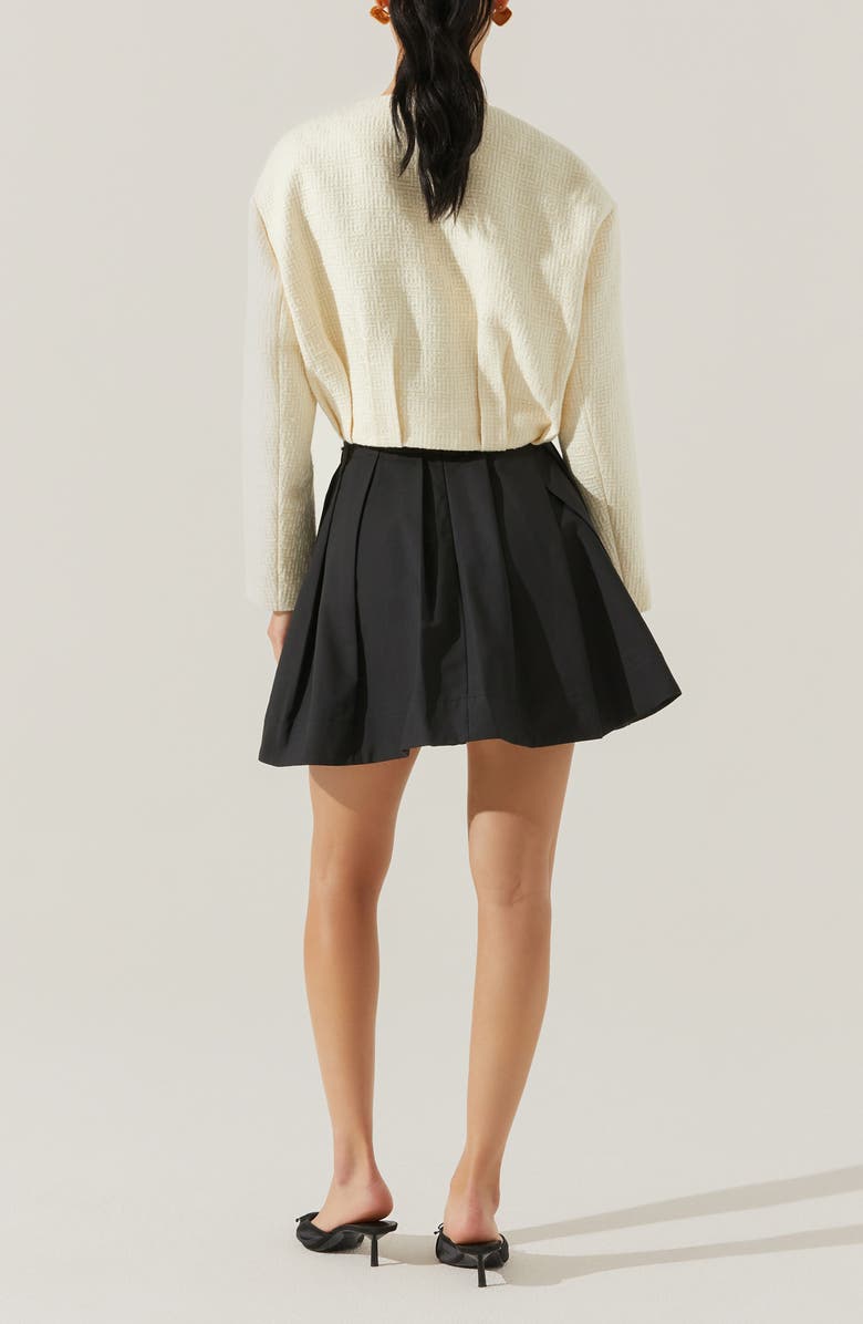 ASTR the Label Edana Tweed Crop Jacket, Alternate, color, Cream