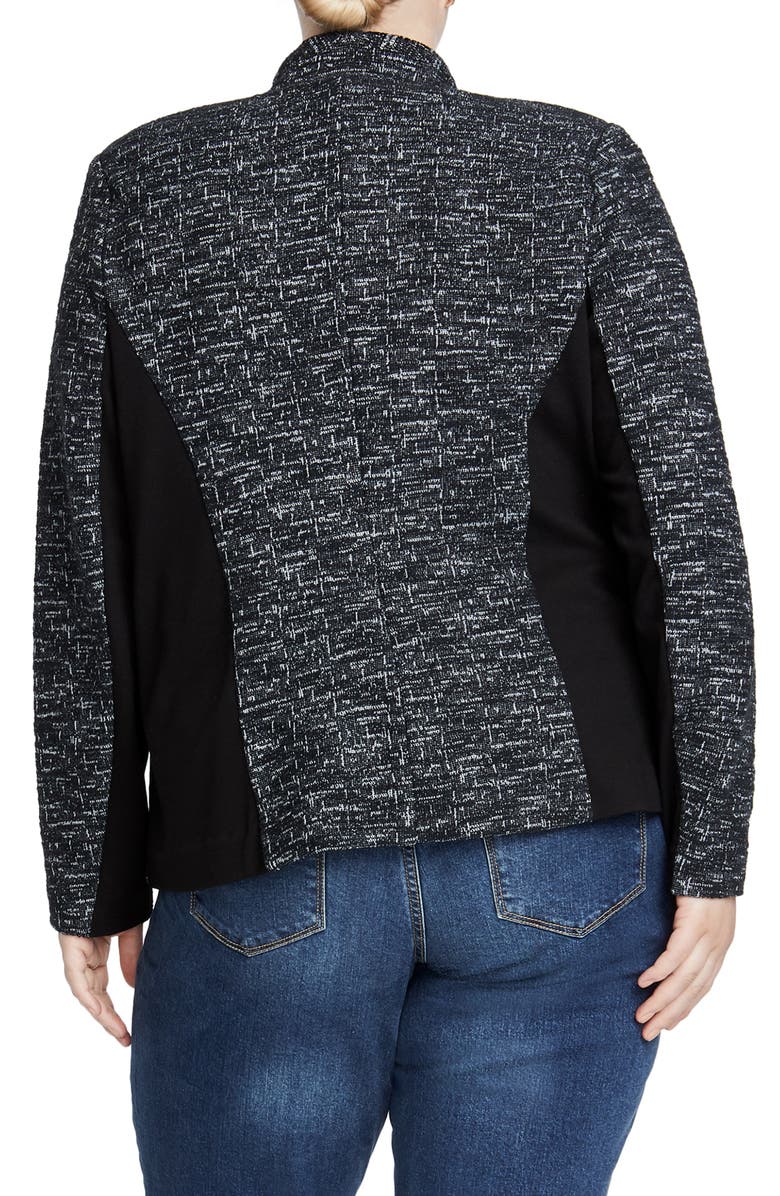 RACHEL Rachel Roy Frankie Cotton Blend Jacket, Alternate, color,