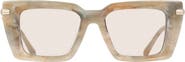 FERRAGAMO 52mm Rectangular Sunglasses