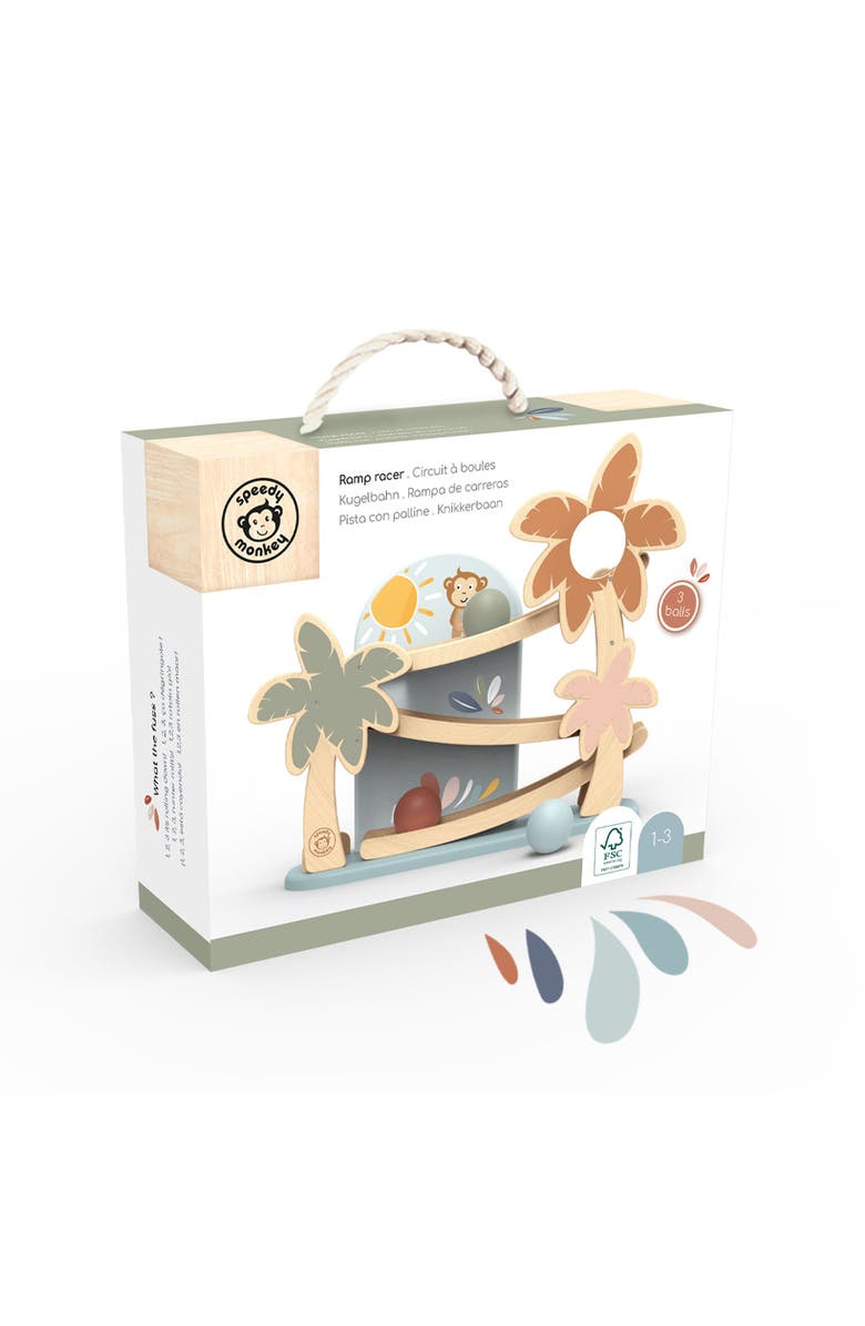 Speedy Monkey Ramp racer, Alternate, color, Multi