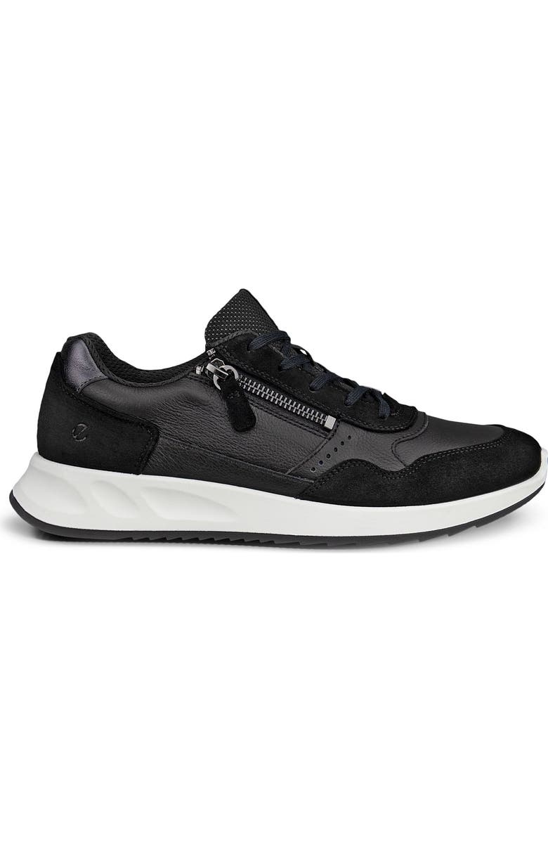 ECCO Low Top Sneaker, Alternate, color, Black/ Black/ Black