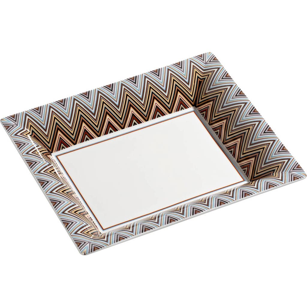 Missoni Home Tableware Tray Zig Zag Rectangular Large