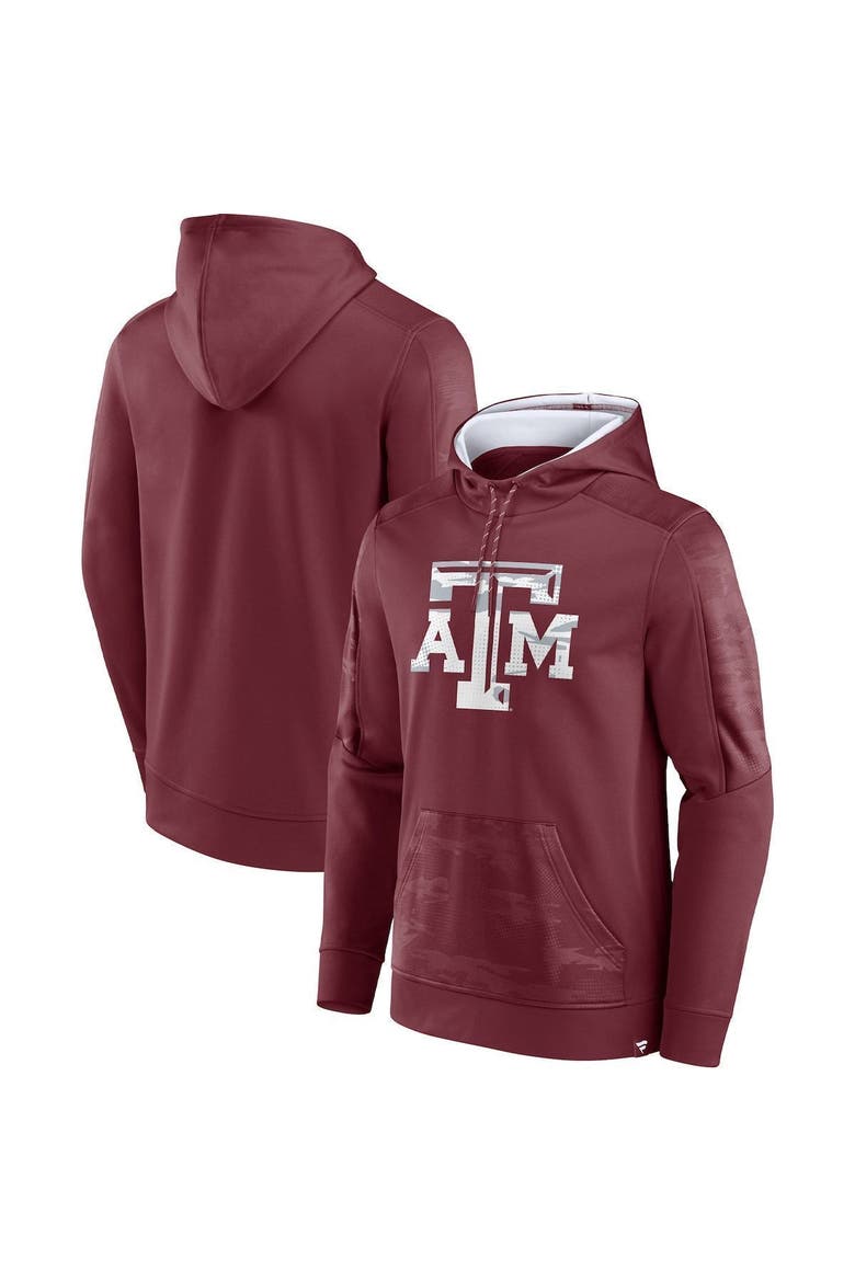Men's Fanatics Branded Maroon Texas A&M Aggies On The Ball Pullover Hoodie, Main, color, Maroon