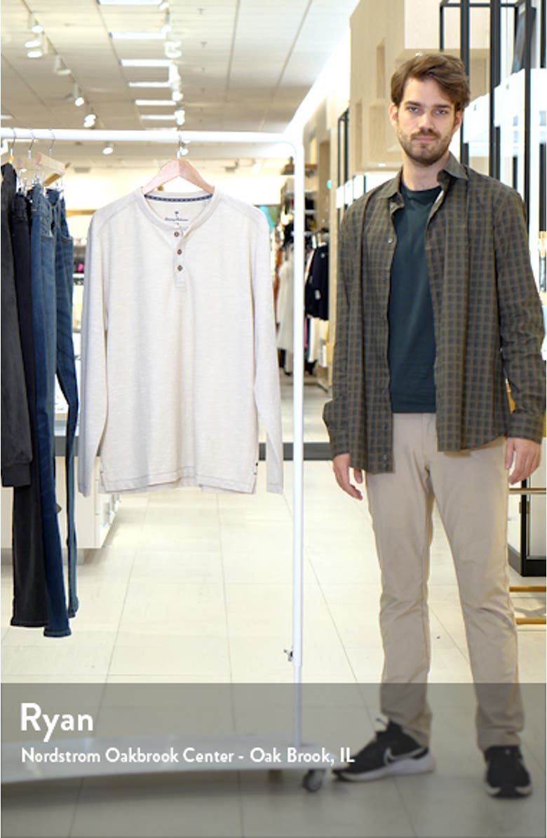 Morro Beach Long Sleeve Henley, sales video thumbnail