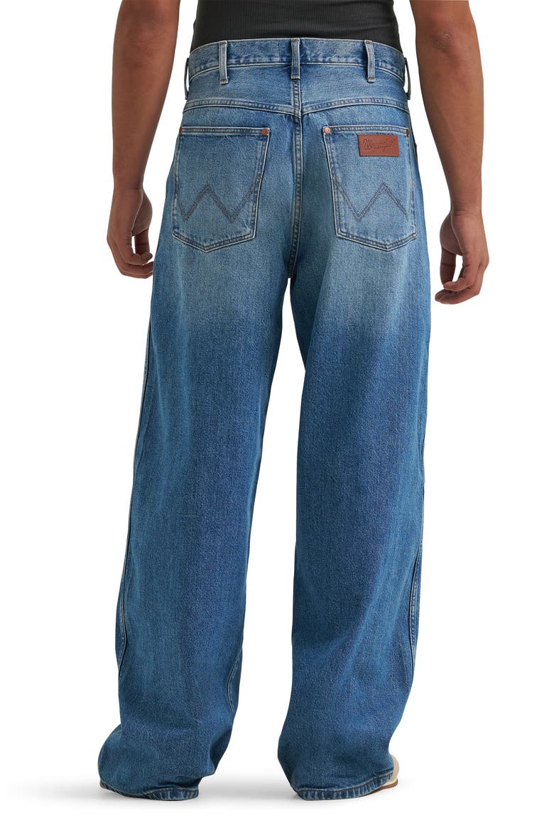Western Relaxed Straight Leg Jeans, Alternate, color, VINTAGE WORN