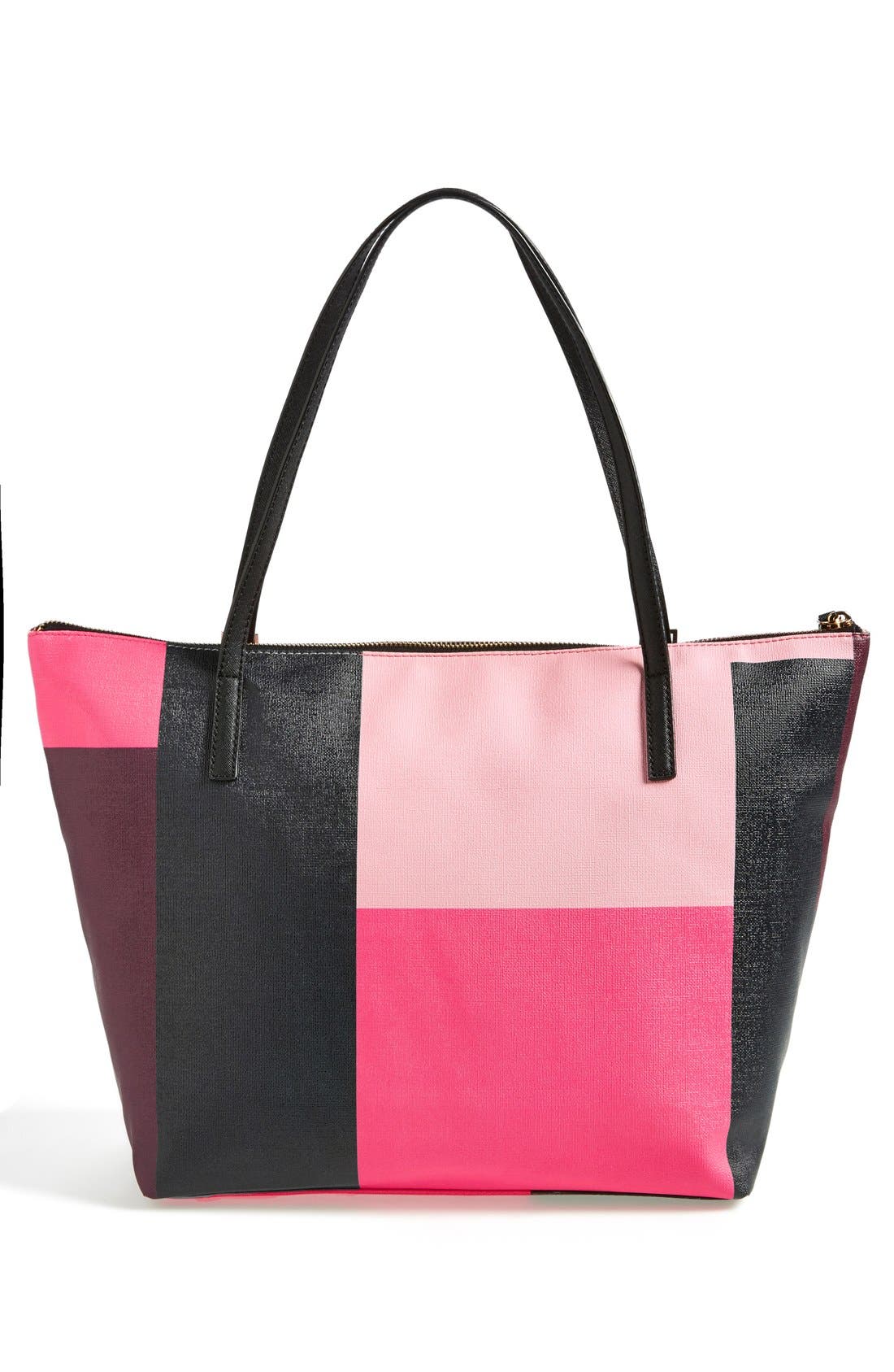'emma lane - maya' tote, Alternate, color, PINK COLORBLOCK