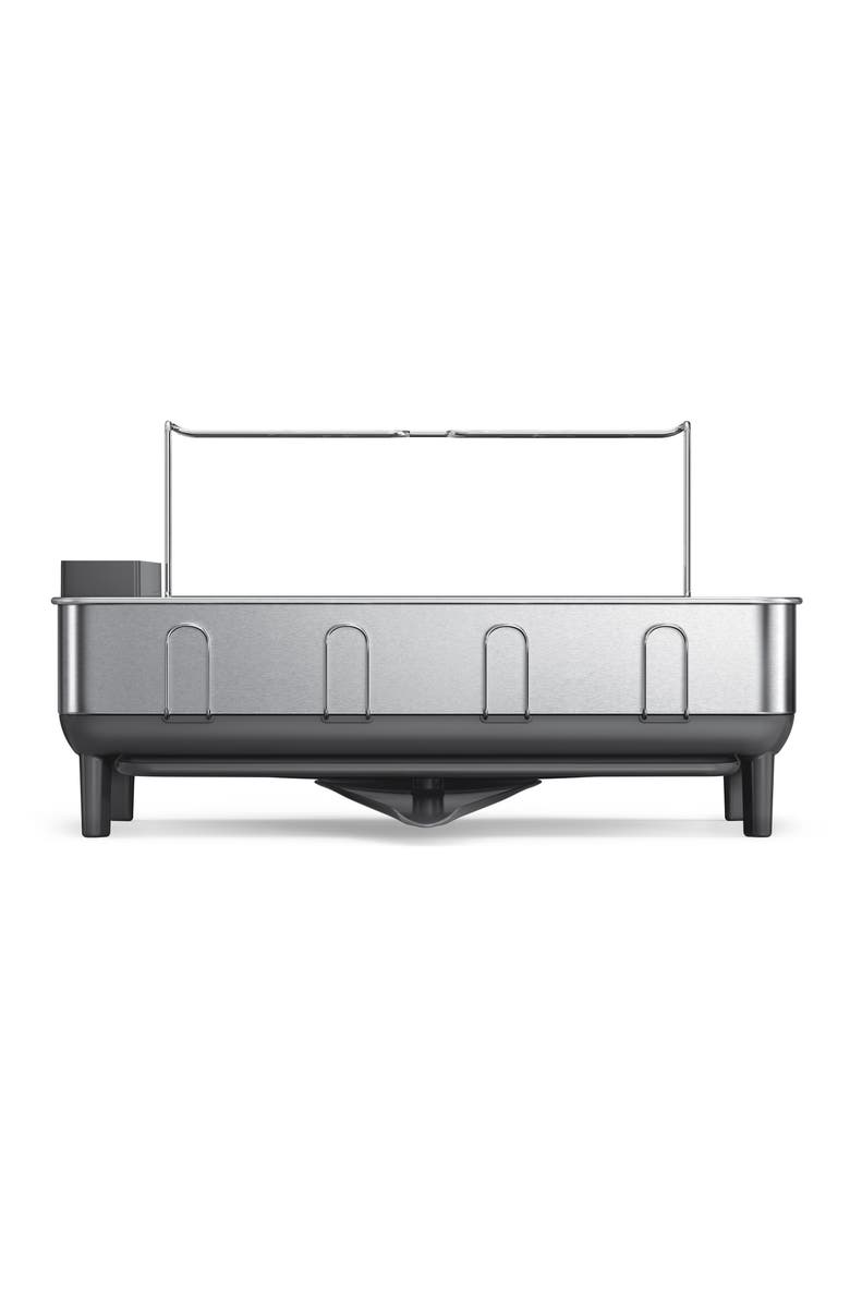 simplehuman steel frame dishrack, Alternate, color, Grey