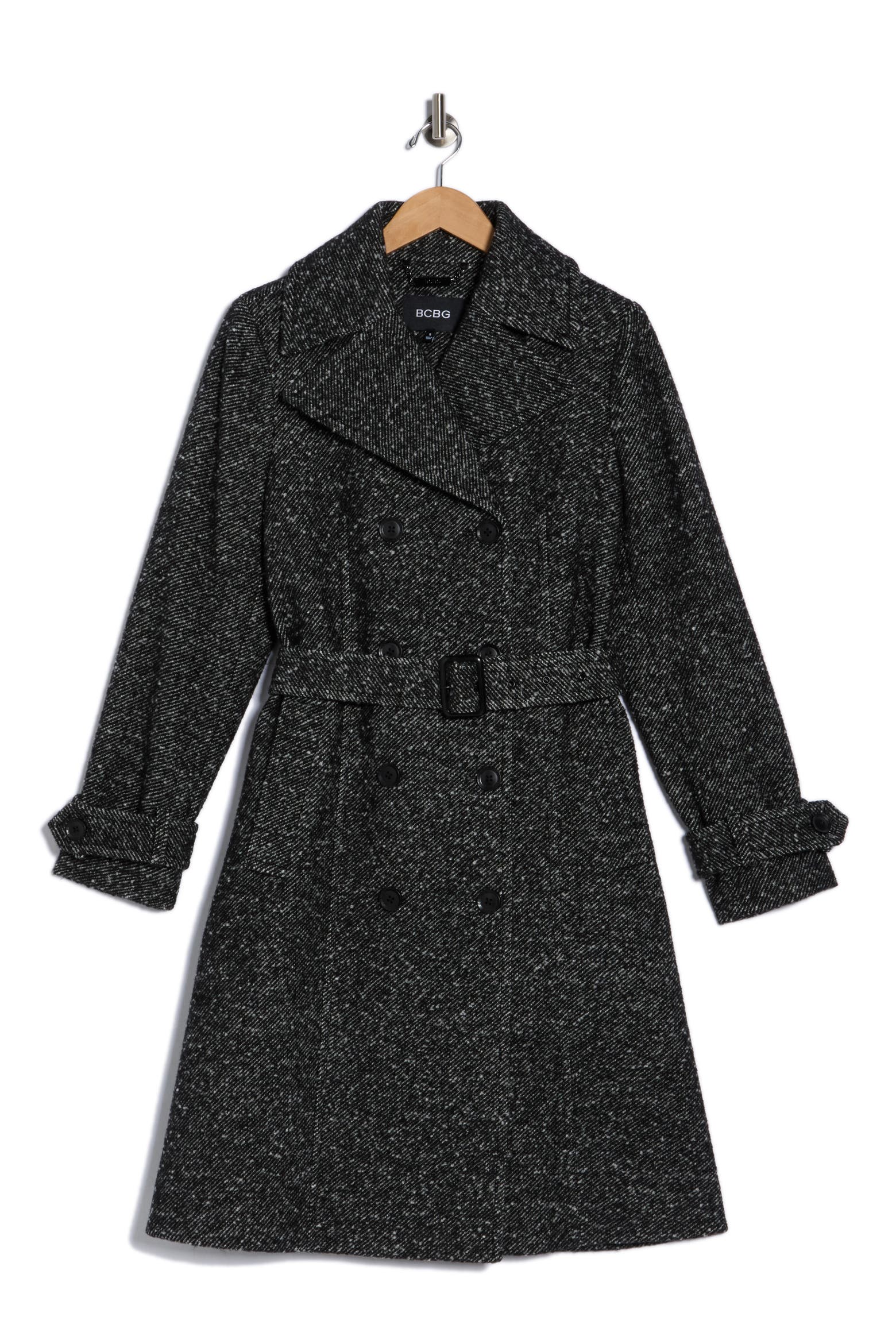 Bcb Generation BCBGeneration Double Breasted Trench Coat (Women) | Nordstromrack