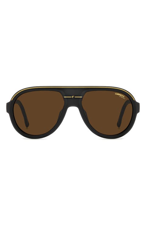 C Sport 57mm Shield Sunglasses