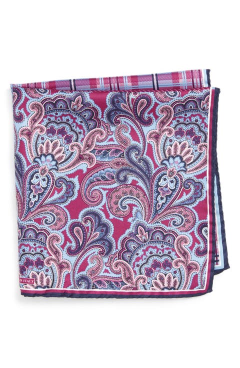 Men's Shop 'Three Panel' Silk Pocket Square