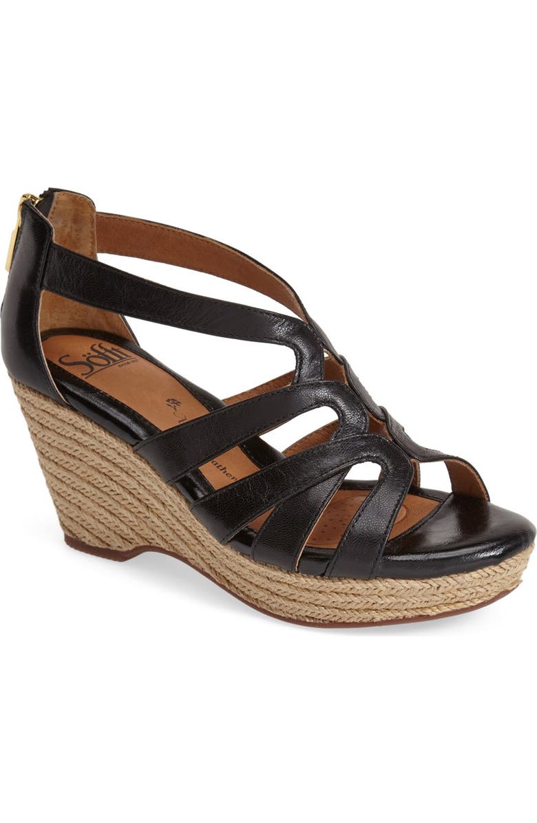 Söfft 'Mariana' Espadrille Wedge Sandal, Main, color,