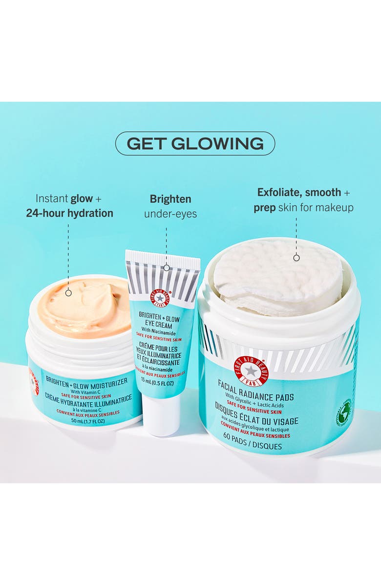First Aid Beauty Brighten + Glow Moisturizer with Vitamin C, Alternate, color,